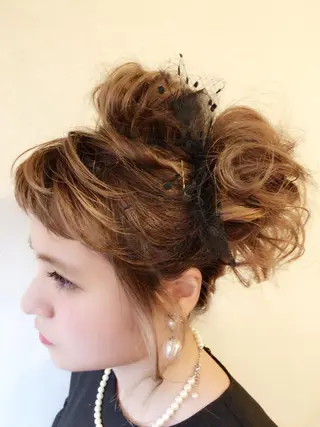 ヘアアレンジ 小濱 秀人のヘアスタイル
