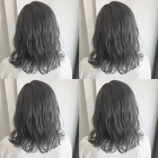 セミロング カラー 👑髪質改善の匠👑 サンジョウ ユウキのヘアスタイル