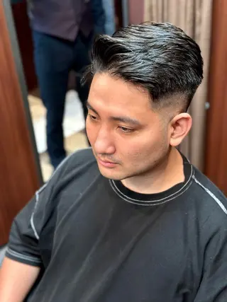ショート メンズ 深田 千尋のヘアスタイル
