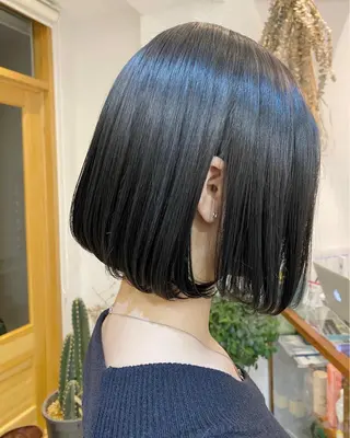 ショート カラー パーマ OVER→三軒茶屋 /縮毛矯正・髪質改善のヘアスタイル