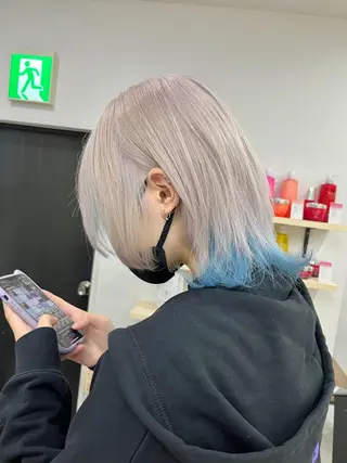 ミディアム カットモデル募集🐺 らいと💎のヘアスタイル