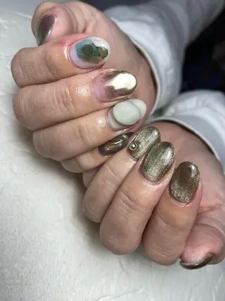 ネイル 山崎 怜のネイルデザイン