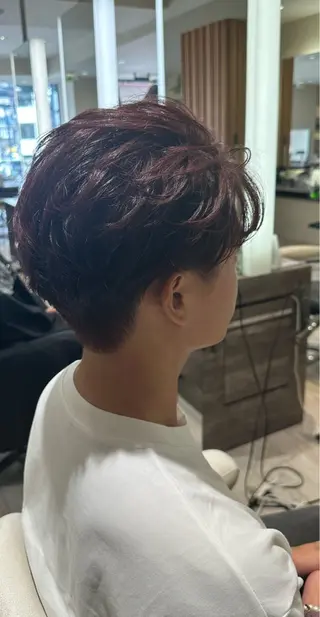 カラー パーマ メンズ 佐野 太河のヘアスタイル