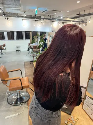 ロング ボブカット/ 天王寺美容室/ホノカのヘアスタイル