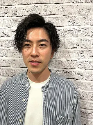 パーマ メンズ Graceful BarBer platinum所属・無料メンズカット💈 遠山泰輝のヘアスタイル