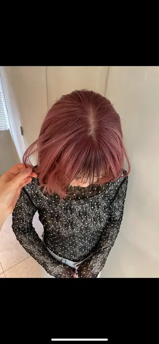 カラー 🩶レイヤーカット /miho🩶のヘアスタイル
