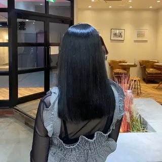 セミロング カラー レイヤー/抜け感カラ ーAI🫧🎀のヘアスタイル