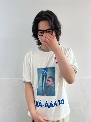 ロング パーマ メンズ メンズスタイリスト リュウジのヘアスタイル