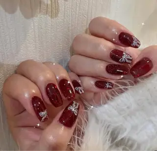 ネイル Lina所属・Hina 池袋 長だしチップ専門店のネイルデザイン