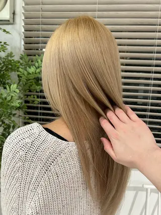 ロング カラー 💙まこと💙艶 カラー(Rico)のヘアスタイル
