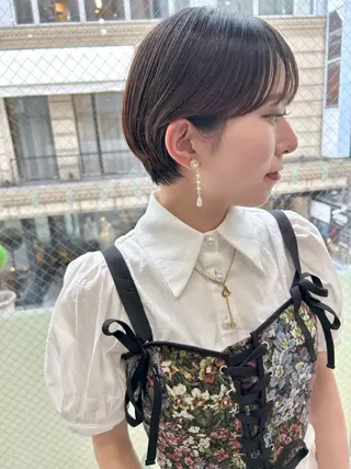 ショート カラー 髪質改善will hairdesignのヘアスタイル
