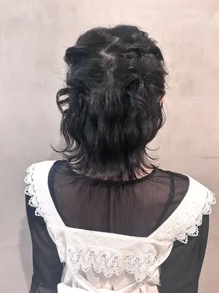 ショート ヘアアレンジ 暖色🍒姫カット🎀 オタク特化🎀ゆうなのヘアスタイル