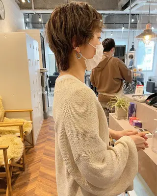 カラー レイヤー/ボブ/ 顔周り/yukinaのヘアスタイル