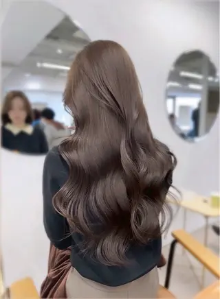 ロング カラー 坂口 誠弥のヘアスタイル
