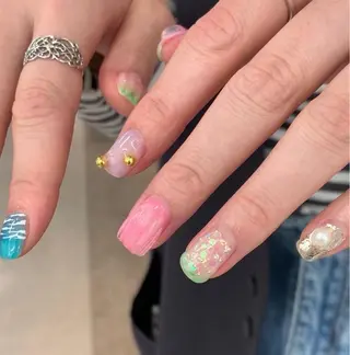 ネイル キミとツメ所属・キミとツメ 志水のネイルデザイン