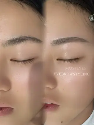 アイブロウ 【眉毛/まつ毛パーマ専門店】most eyes刈谷所属・奥村 安由未のマツエク・マツパデザイン