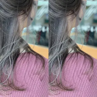 ロング カラー Snaly カラー特化ページのヘアスタイル