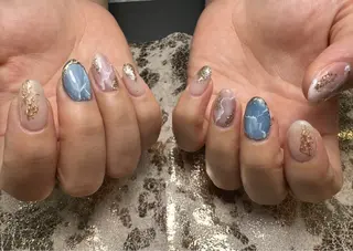 ネイル La vie mi nailニュアンスのネイルデザイン