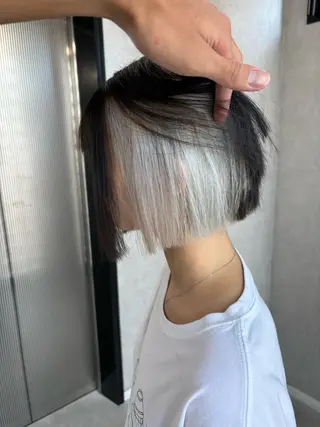 ショート カラー 🌈カラー特化 ハイトーンけいと🌈のヘアスタイル