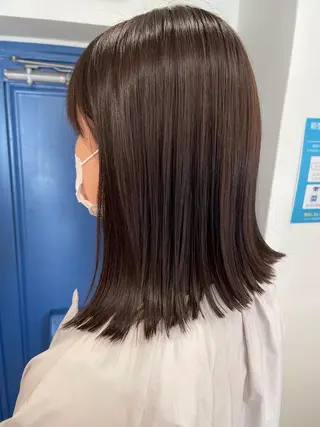 ミディアム sheep tree(シープツリー)所属・髪質改善/リラク/ ノザキジュンイチのヘアスタイル