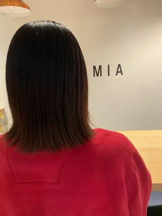 ミディアム 丸みボブ　ショート ｍａｎａｍｉのヘアスタイル