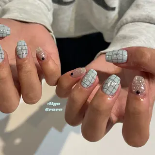 ネイル alya grace 上野/韓国ネイルのネイルデザイン