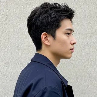 ショート カラー パーマ メンズ 🎸メンズ/パーマ/ ショート🎸工藤達哉のヘアスタイル