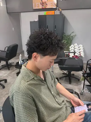 ショート STAYG所属・STAYG  上野 大河のヘアスタイル
