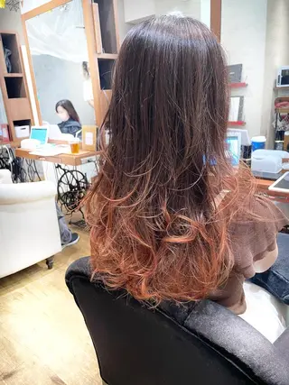 カラー アティリー 西梅田のヘアスタイル