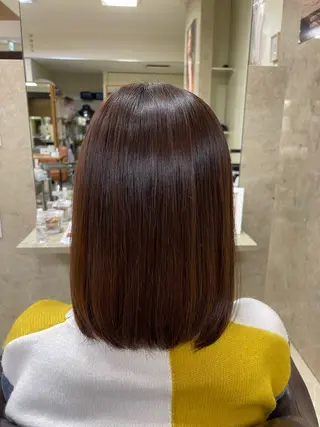 ミディアム CARE SHINSAIBASHI所属・縮毛・酸性ストレート 専門 今井のヘアスタイル
