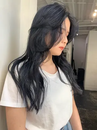 ロング カラー レイヤーカット/艶髪 ✨💭KIRARIのヘアスタイル