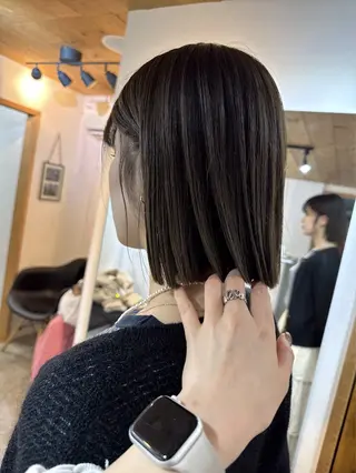 ショート カラー Rico / bob/グレージュのヘアスタイル