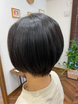 ショート gatto  nero所属・【似合わせカット 】🦋岩崎 美保🐾のヘアスタイル