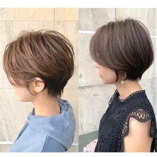 ショート 艶髪/ボブ/ 🎀SARA🎀のヘアスタイル