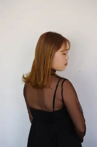 セミロング vahan所属・vahan✂︎ 小林未果🕊のヘアスタイル