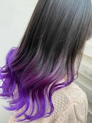 セミロング カラー ヘアアレンジ 指名支持率NO.1 スタイリストのヘアスタイル