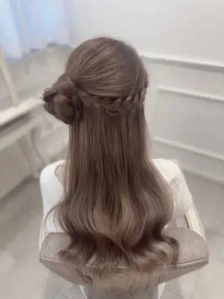ロング ヘアアレンジ 🎀ちゃん りお🎀のヘアスタイル