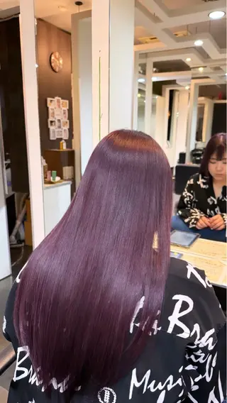 ロング 林 叶也のヘアスタイル