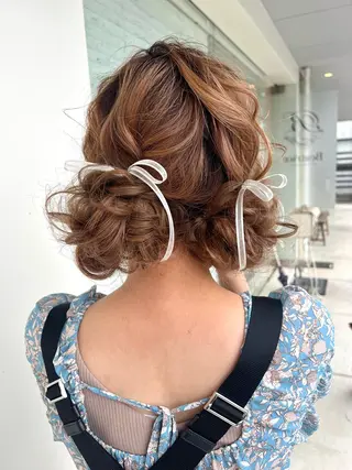 ヘアアレンジ 早川 真幸のヘアスタイル