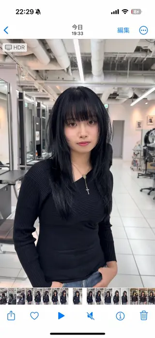 セミロング レイヤーカット/ 堀匠吾のヘアスタイル