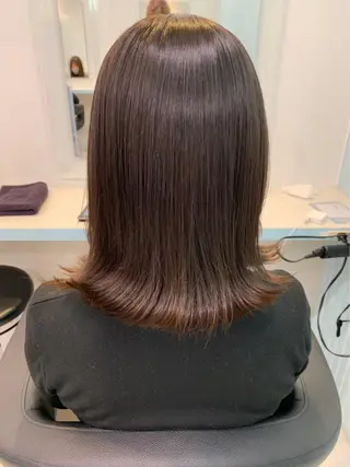 ミディアム メンズレディース お任せください伊織のヘアスタイル