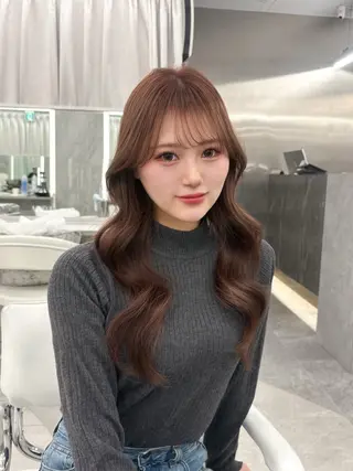 ロング 栄/レイヤー/ 津野 こころのヘアスタイル