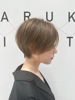 ショート HARUKI MINATO japan 横浜所属・似合わせの達人/ 田中悠希也のヘアスタイル