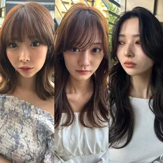 ミディアム 🎀髪質改善×韓国レ イヤー×透明感/米田のヘアスタイル