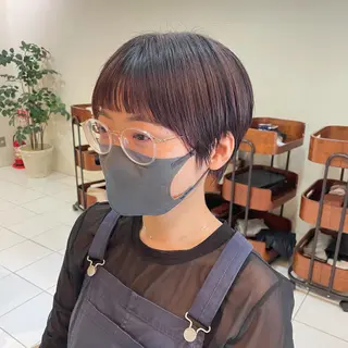 ショート 透明感カラー/ 寺田千雅子のヘアスタイル