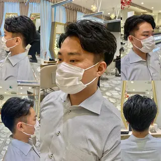 ショート カラー パーマ ヘアアレンジ メンズ キッズ ネイル マツエク・マツパ アイブロウ 《褒められる》 透明感カラー/小嶋のヘアスタイル