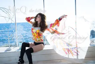 ロング カラー パーマ haretoki 髪質改善サロンのヘアスタイル