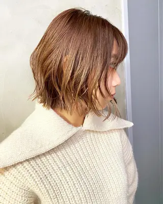 ショート カラー ヘアアレンジ ✨前田 優・2拠点✨ ✨恵比寿・札幌店✨のヘアスタイル