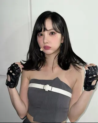 セミロング カラー パーマ ヘアアレンジ メンズ キッズ 上品＆韓国風 🥀海心🥀のヘアスタイル