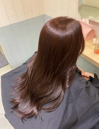 ロング カラー エリア唯一🌈ᵕ̈* 派手髪モリヤ🌺のヘアスタイル